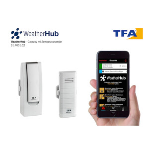 TFA Väderstation Startset med temperatursändare WEATHERHUB