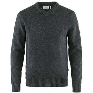 Fjällräven Övik V-neck Sweater M, 030 Dark Grey, Gr. XL