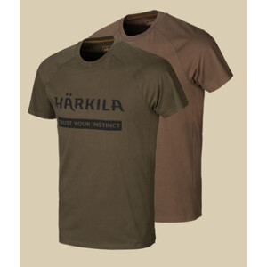 Härkila Logo T-Shirt 2-pack ASDO storlek M