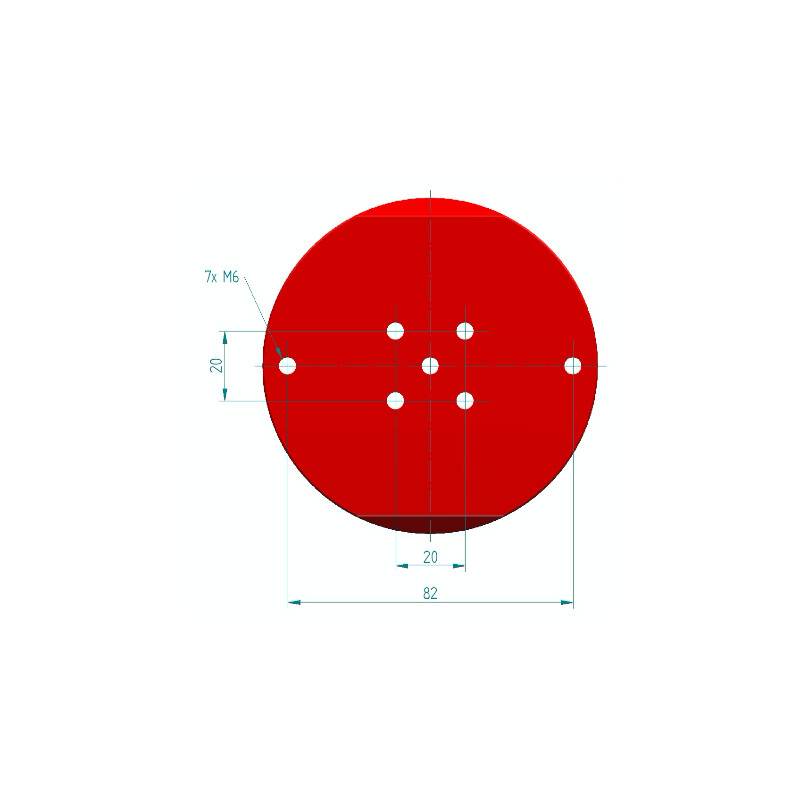 PrimaLuceLab Monteringsplatta Skywatcher HEQ5 PLUS